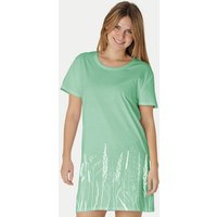 Peaces.bio - handbedruckte Biomode Longshirt Gräservielfalt Damen