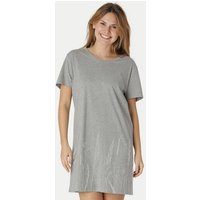 Peaces.bio - handbedruckte Biomode Longshirt Gräservielfalt Damen