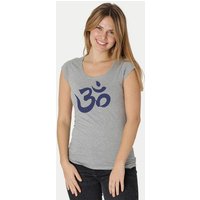Peaces.bio - handbedruckte Biomode Roundneck Shirt Damen OM