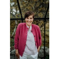 Grenz/gang Strick Cardigan ELEONORA_ Zero Waste aus Schurwolle (kbT)