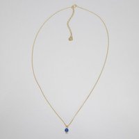 fejn jewelry Kette 'gemstone' mit Perlenanhänger Silber/vergoldet