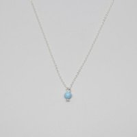 fejn jewelry Kette 'gemstone' mit Perlenanhänger Silber/vergoldet