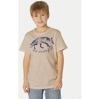 Peaces.bio - handbedruckte Biomode Bio-Kinder T-Shirt Be Careful