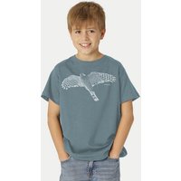 Peaces.bio - handbedruckte Biomode Bio-Kinder T-Shirt Sperber