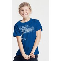 Peaces.bio - handbedruckte Biomode Bio-Kinder T-Shirt Windy Tree