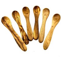 Olivenholz erleben Eierlöffel (6er Set) aus Olivenholz
