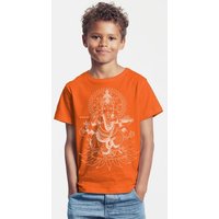 Peaces.bio - handbedruckte Biomode Bio-Kinder T-Shirt Ganesha