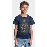 Peaces.bio - handbedruckte Biomode Bio-Kinder T-Shirt Ganesha