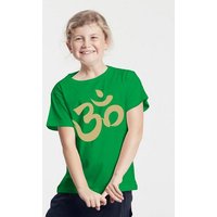 Peaces.bio - handbedruckte Biomode Bio-Kinder T-Shirt Om