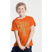 Peaces.bio - handbedruckte Biomode Bio-Kinder T-Shirt Chestnut