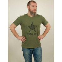 NATIVE SOULS T-Shirt Herren - Star - green