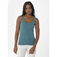ORGANICATION Geripptes Basic Top aus Bio-Baumwolle