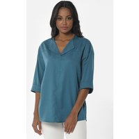 ORGANICATION 3/4-Arm Bluse aus TENCEL Lyocell