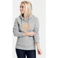 Peaces.bio - handbedruckte Biomode Bio-Damen-Kapuzensweater "Om"