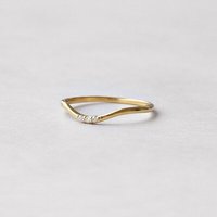 Eppi Silberring mit drei Diamanten Cason