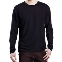 Earth Positive Unisex Langarm Shirt reine Bio Baumwolle