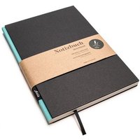 tyyp Notizbuch A5 schwarz – 100% Recyclingpapier – made in Germany – BerlinBook