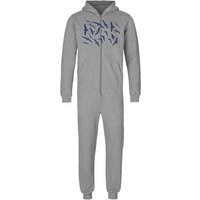 Peaces.bio - handbedruckte Biomode Jumpsuit Möwen Herren