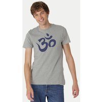 Peaces.bio - handbedruckte Biomode Fit T-Shirt "Om" Herren