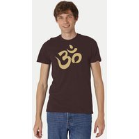 Peaces.bio - handbedruckte Biomode Fit T-Shirt "Om" Herren