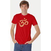 Peaces.bio - handbedruckte Biomode Fit T-Shirt "Om" Herren