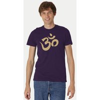 Peaces.bio - handbedruckte Biomode Fit T-Shirt "Om" Herren
