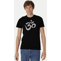 Peaces.bio - handbedruckte Biomode Fit T-Shirt "Om" Herren