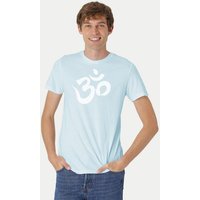 Peaces.bio - handbedruckte Biomode Fit T-Shirt "Om" Herren