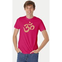 Peaces.bio - handbedruckte Biomode Fit T-Shirt "Om" Herren
