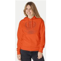 Peaces.bio - handbedruckte Biomode Bio-Damen-Kapuzensweater Weltenesche