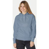 Peaces.bio - handbedruckte Biomode Bio-Damen-Kapuzensweater Weltenesche