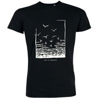 roots of compassion Freedom Vögel Shirt bio & fair & vegan - gerader Schnitt - Vogel, Freiheit, Frieden, Tiere