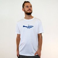 Spangeltangel T-Shirt, "Dosenfisch", Männershirt, Siebdruck, Fischmotiv