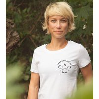 Marshmallow Gang - Brust Motiv - päfjes Fair Wear Frauen T-Shirt - White