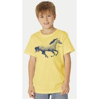 Peaces.bio - handbedruckte Biomode Bio-Kinder T-Shirt Horsepower