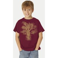 Peaces.bio - handbedruckte Biomode Bio-Kinder T-Shirt Chestnut