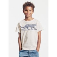 Peaces.bio - handbedruckte Biomode Bio-Kinder T-Shirt Leopard