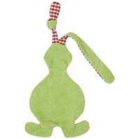Efie Schmusetuch/Schnuffeltuch Hase grün, kbA , 100 % Made in Germany