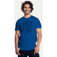 Peaces.bio - handbedruckte Biomode Bio-Herren-T-Shirt "Weltenesche"