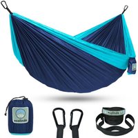 ecolinda Reisehängematte PIPA aus Nylon inklusive Aufhängung für 2 Personen ecolinda Reisehängematte PIPA aus Nylon inklusive Aufhängung für 2 Personen