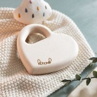 MusikGlück Baby Rasselgreifling ‚Äúherznah‚Äù | Baby Rassel | Holz