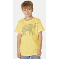 Peaces.bio - handbedruckte Biomode Bio-Kinder T-Shirt "Babyelefant"