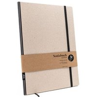 Skizzenbuch DIN A4 nachhaltig – 100% Recyclingpapier (Blauer Engel) – made in Germany – Klassik GRAU by tyyp