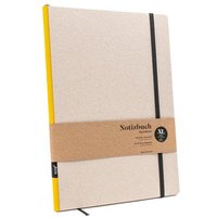 Skizzenbuch DIN A4 nachhaltig – 100% Recyclingpapier (Blauer Engel) – made in Germany – Klassik GRAU by tyyp
