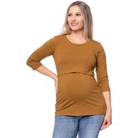 Milchshake 103 BASIC Umstands- und Stillshirt 3/4 Arm aus Bio-Baumwolle