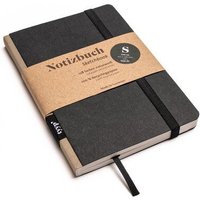 tyyp Notizbuch A6 schwarz – 100% Recyclingpapier – Klassik