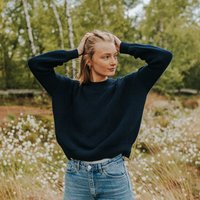 NORDLICHT Grobstrick Pullover aus 100% Baumwolle MARA