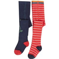 Frugi Warme Kinder Strumpfhosen im 2er-Pack aus Biobaumwolle