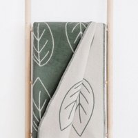 RIEMA Germany flauschige Kuscheldecke aus weicher Bio-Baumwolle BENTE - Made in Germany