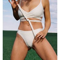 Anekdot Bikini Set Jacquard Lin Top + Skyline Slim Slip